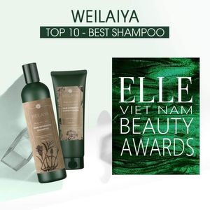 Weilaiya Shampoo 400ml & Conditioner 250ml. Free mini set. Authentic stamp